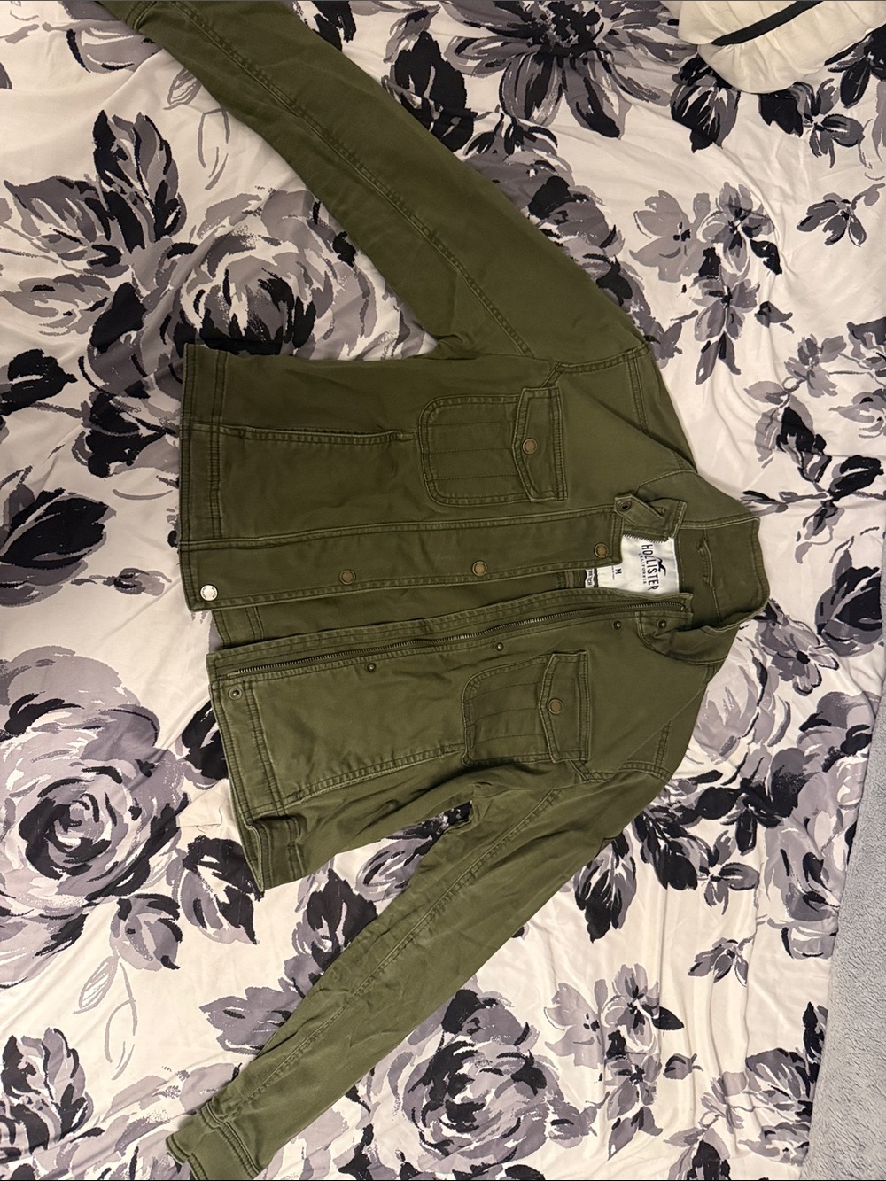 Women’s Hollister Olive Moto Jacket